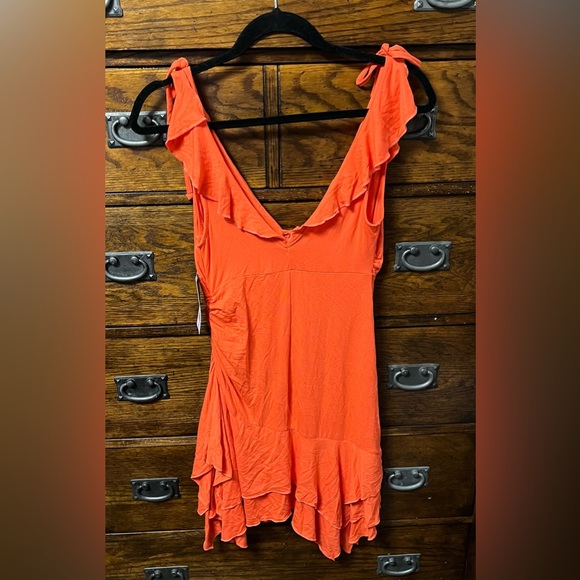 NWT! Wild Fable Handkerchief Hem Fit & Flare Mini Dress - Picture 6 of 10